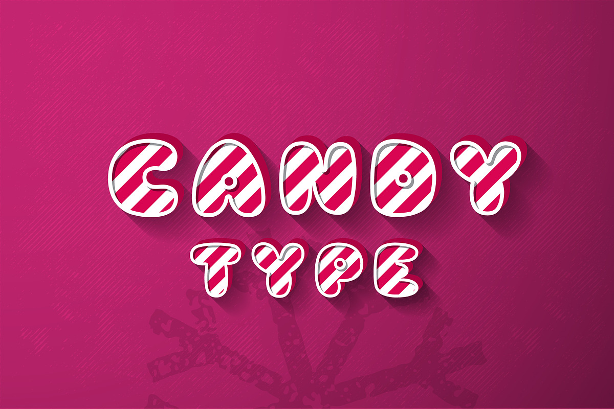 Christmas Candy Type in Display Fonts - product preview 8