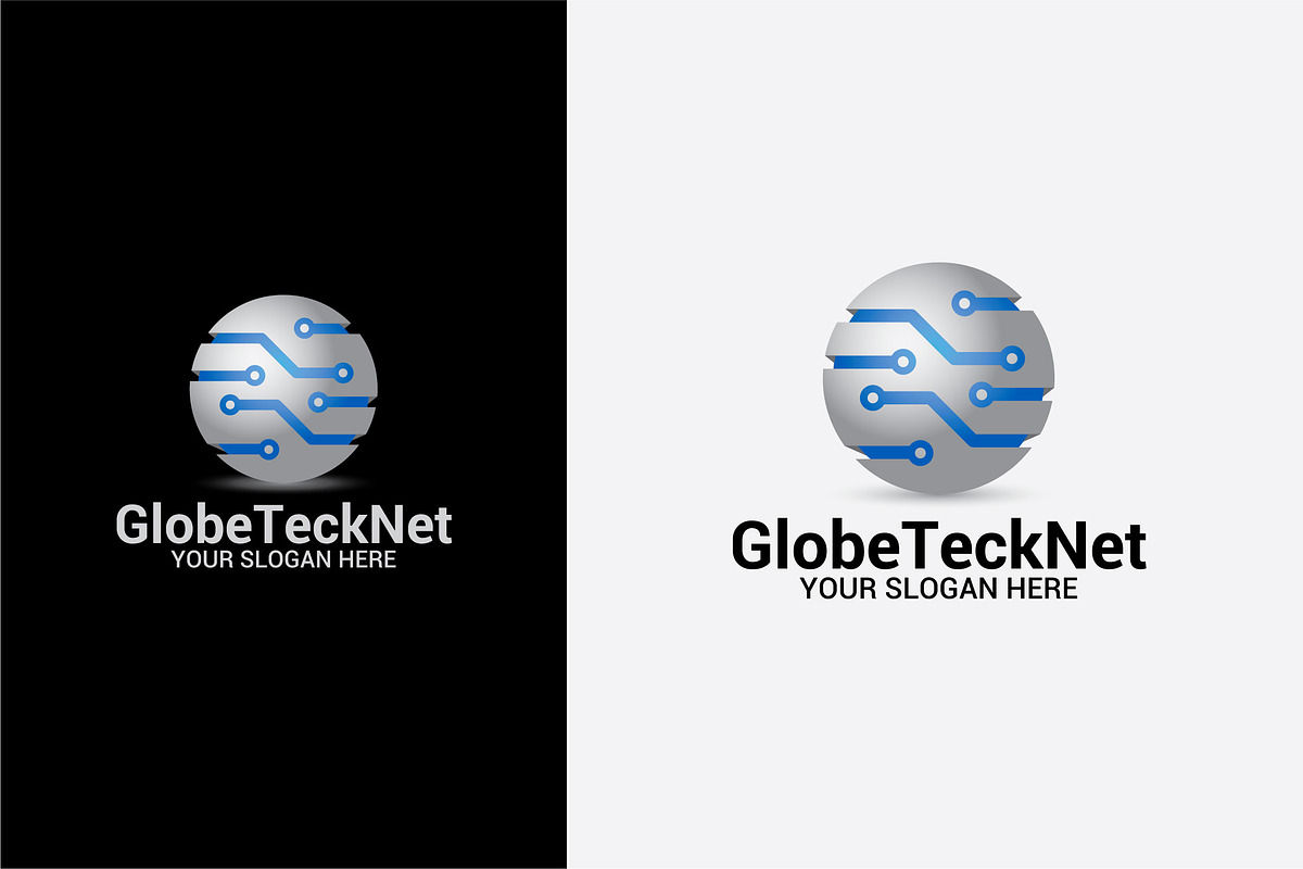 Globe Teck Net in Logo Templates - product preview 8