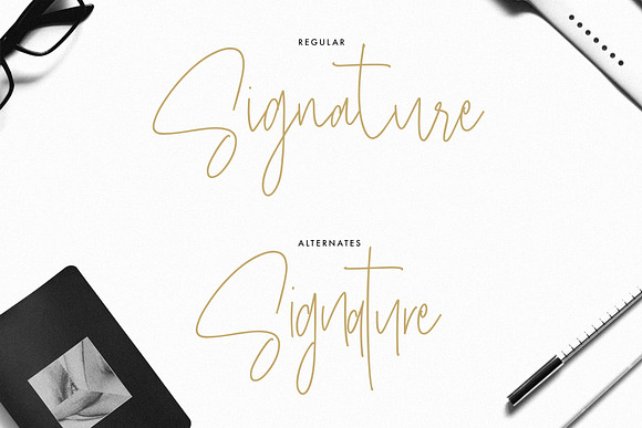 Masstro Signature Typeface in Script Fonts - product preview 9