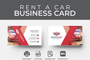 Rent A Car Business Card