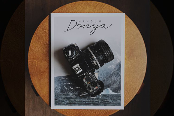 Donya in Script Fonts - product preview 2