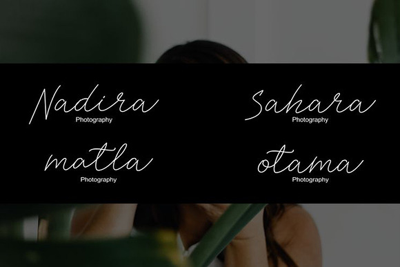Donya in Script Fonts - product preview 4