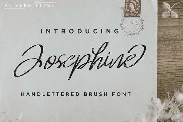 Josephine Brushes Script Font