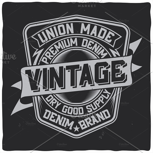 Vintage label typeface Viking in Display Fonts - product preview 3