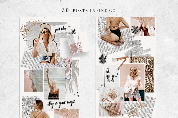 BUNDLE - 8 Instagram Puzzles in Instagram Templates - product preview 9