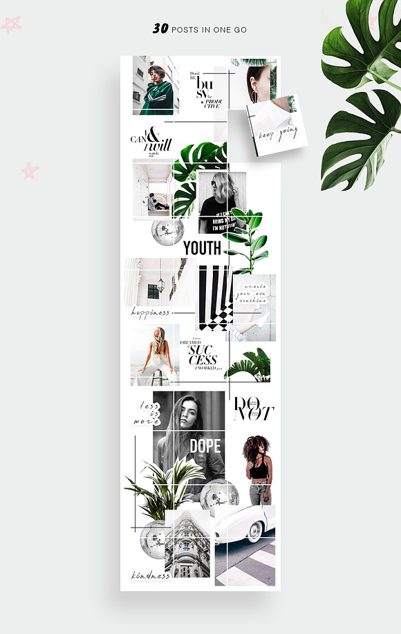 BUNDLE - 8 Instagram Puzzles in Instagram Templates - product preview 13