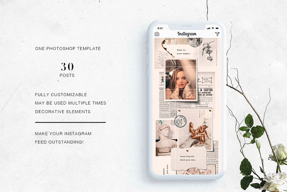 BUNDLE - 8 Instagram Puzzles in Instagram Templates - product preview 33