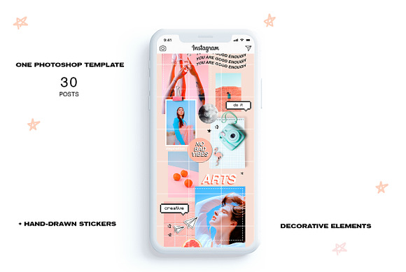 BUNDLE - 8 Instagram Puzzles in Instagram Templates - product preview 41