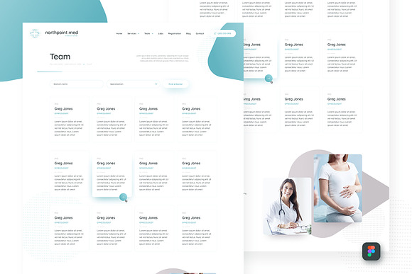 Medical Figma UI Templates in UI Kits and Libraries - product preview 5