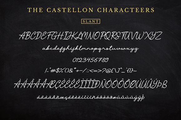 The Castellon: Classy Signature Font in Script Fonts - product preview 16