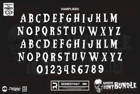 Horror Font Bundle - Limited Edition in Display Fonts - product preview 9
