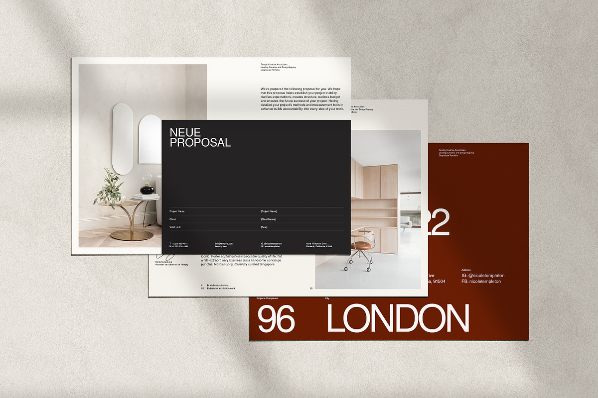 Neue Proposal in Brochure Templates - product preview 8
