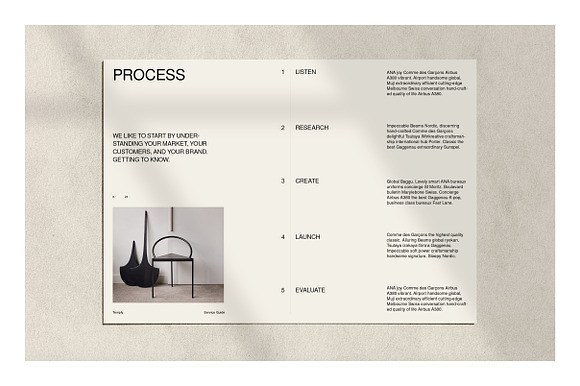 Neue Services Guide in Brochure Templates - product preview 5