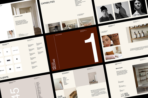 Neue Portfolio and Resume in Brochure Templates - product preview 2
