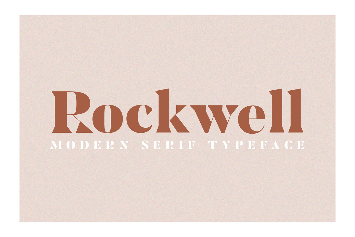 ROCKWELL- Modern Serif Font in Serif Fonts - product preview 8
