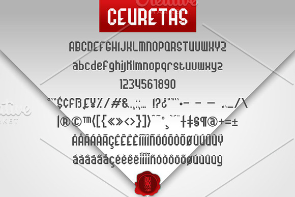 CEURETAS in Display Fonts - product preview 2