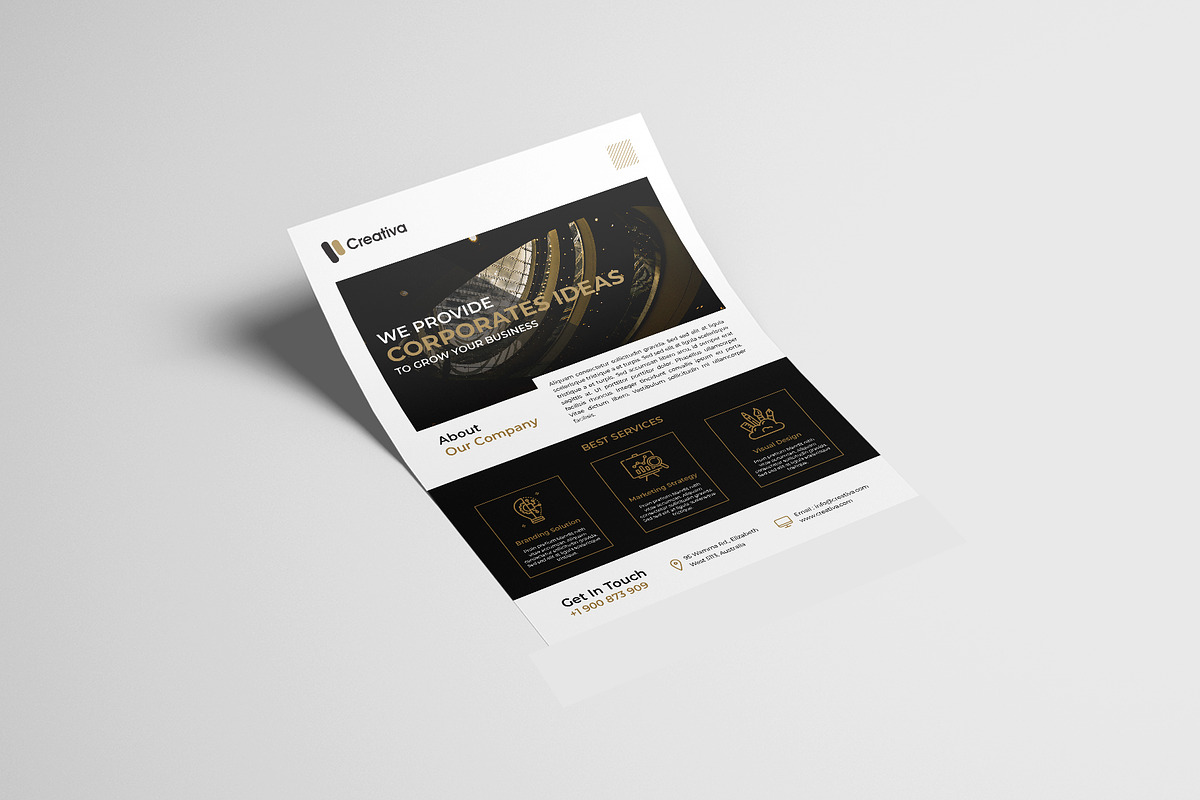 Corporate Flyer Vol. 04 in Flyer Templates - product preview 8