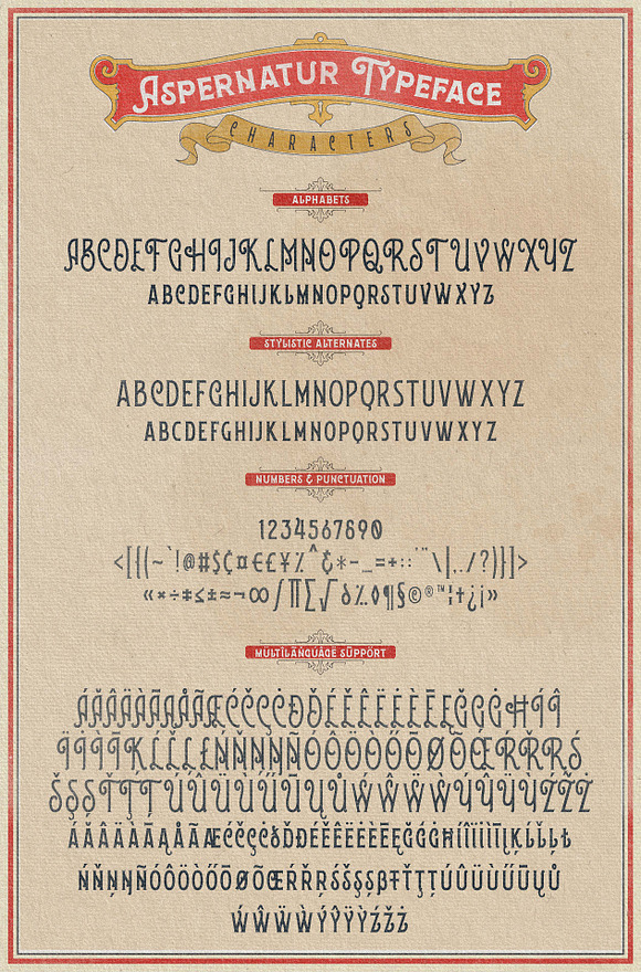 Aspernatur Vintage Family in Display Fonts - product preview 1