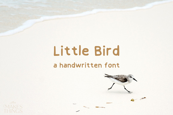 Little Bird a Handwritten Font in Sans-Serif Fonts - product preview 2