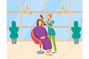 Hair Styling Expert, Woman with