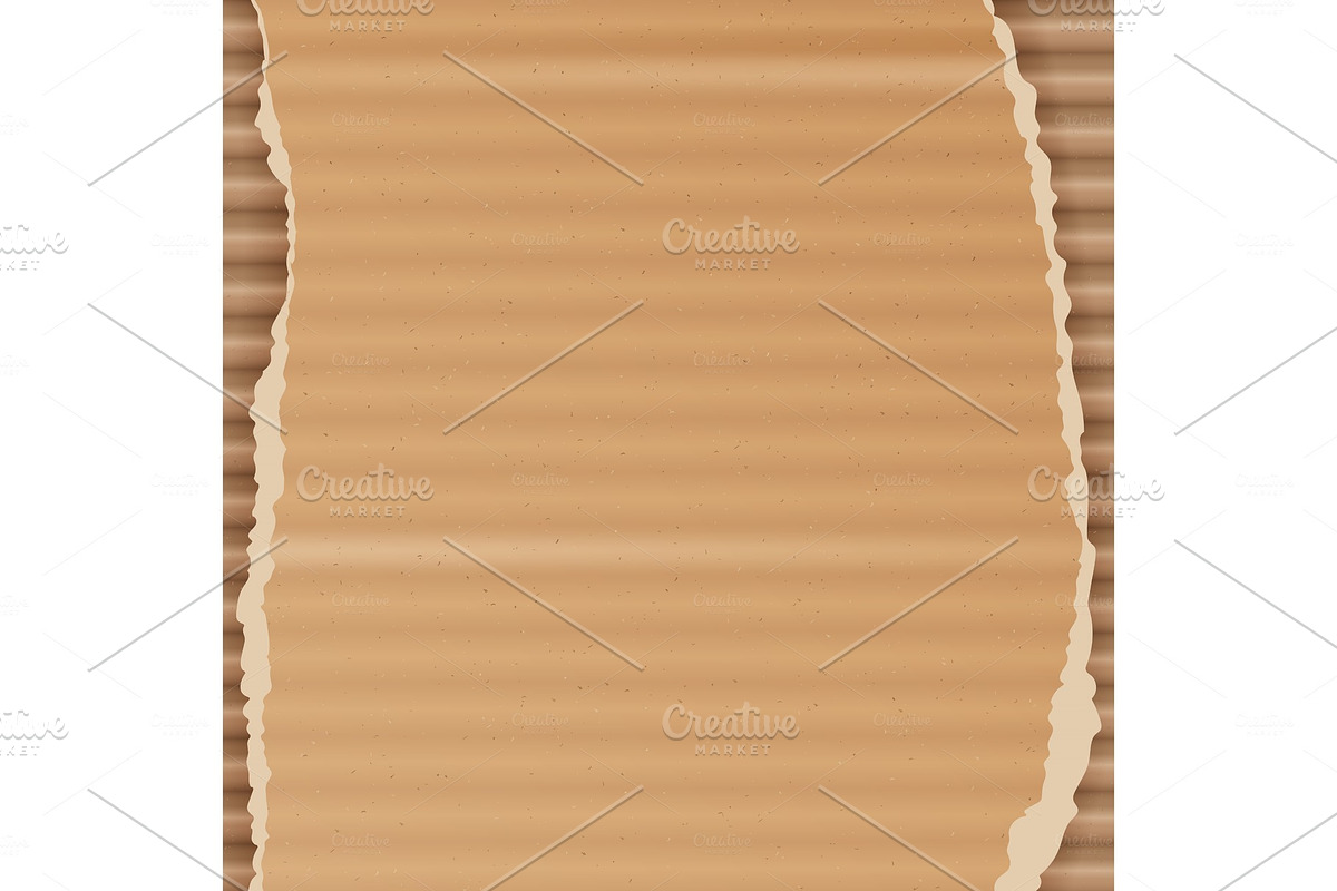 Corrugated Cardboard Vector in Textures - product preview 8