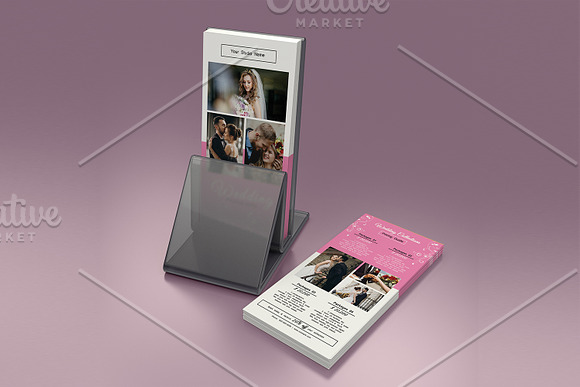 Photographer Rack card V13 in Flyer Templates - product preview 3