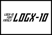 LOGX-10 Font Family -25% OFF