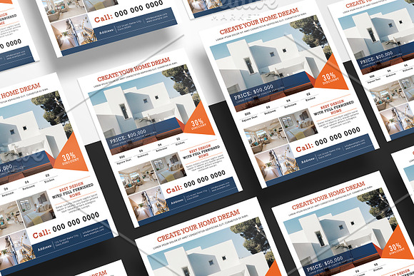 Real Estate Flyer V1063 in Flyer Templates - product preview 1