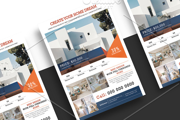 Real Estate Flyer V1063 in Flyer Templates - product preview 3