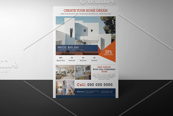 Real Estate Flyer V1063 in Flyer Templates - product preview 4