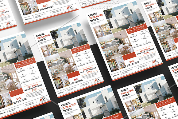 Real Estate Flyer V1064 in Flyer Templates - product preview 1