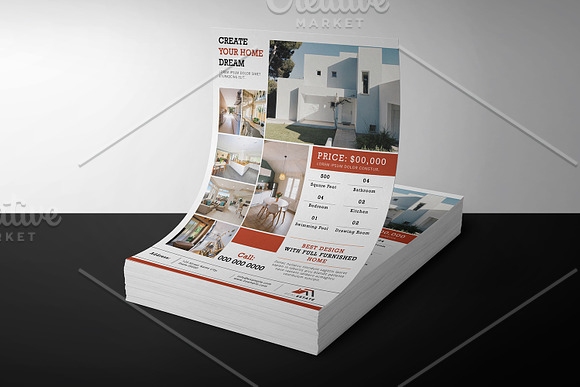 Real Estate Flyer V1064 in Flyer Templates - product preview 2