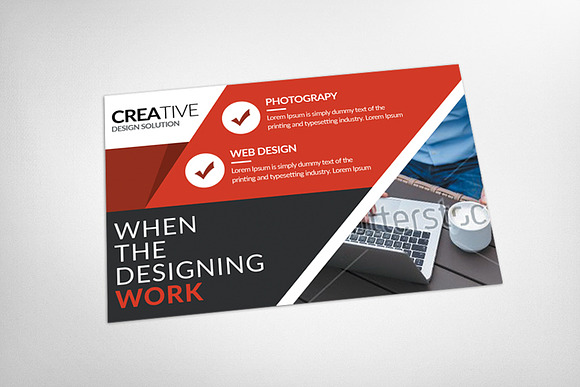 Creative Business Postcard Template in Postcard Templates - product preview 2