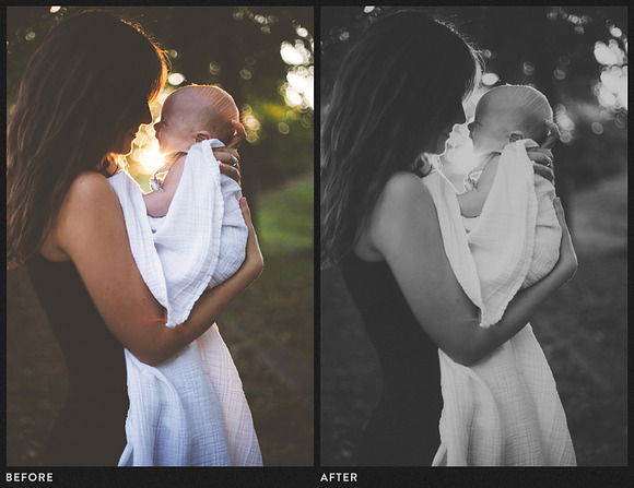 Black & White Lightroom Presets in Add-Ons - product preview 1