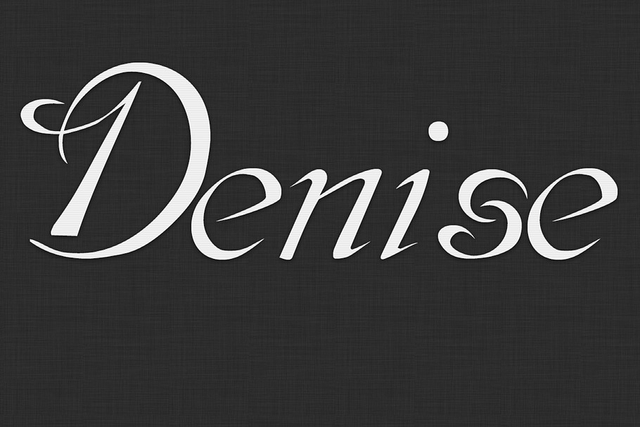 Denise Typeface | Creative Daddy