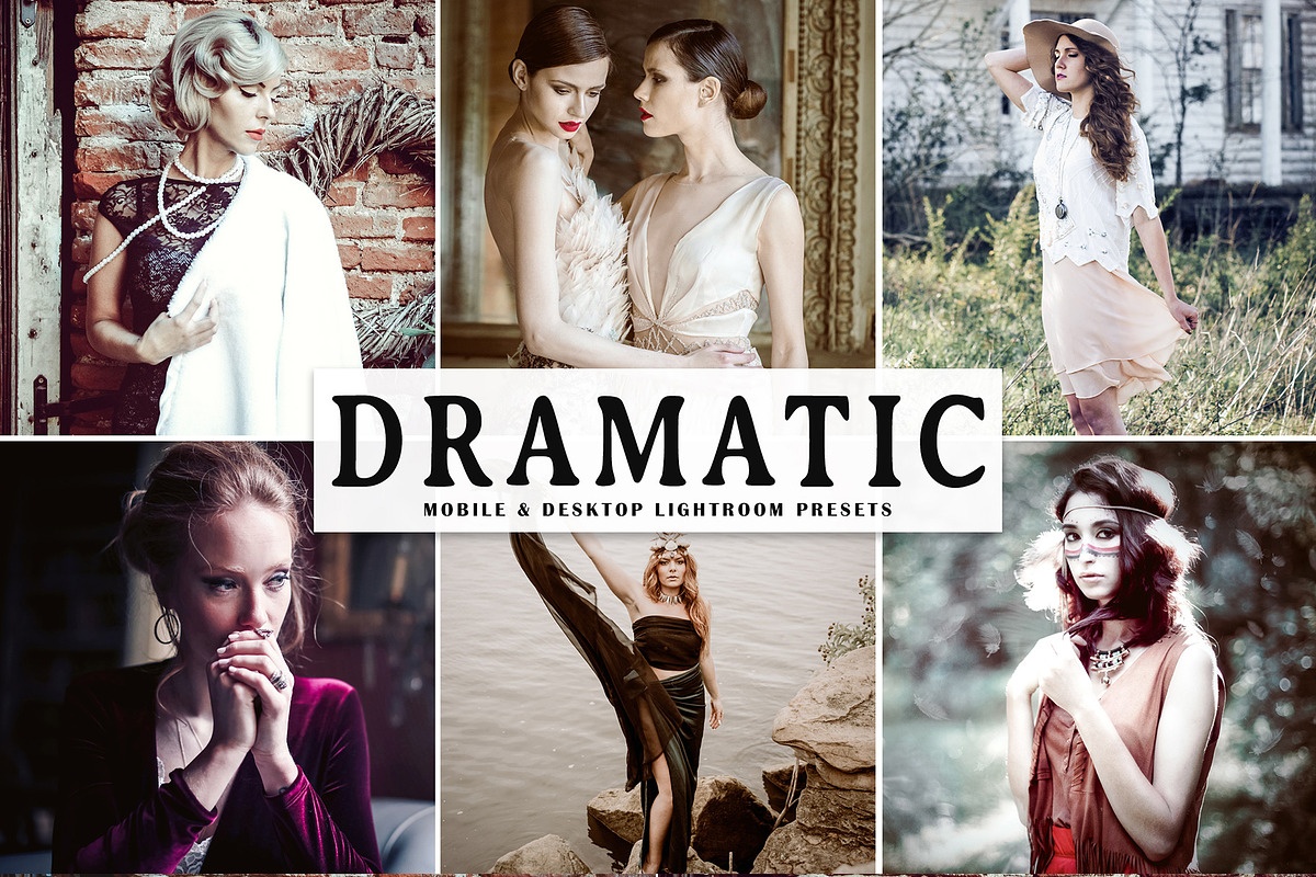 Dramatic Pro Lightroom Presets in Add-Ons - product preview 8