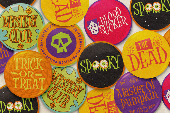 Spooktacular Font Family + Extras in Display Fonts - product preview 12