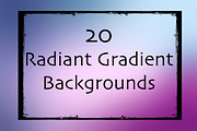 20 Radiant Gradient Backgrounds