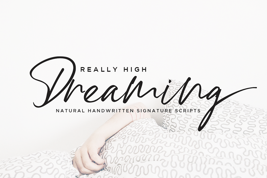 High Dreaming // Natural Handwritten in Script Fonts - product preview 8