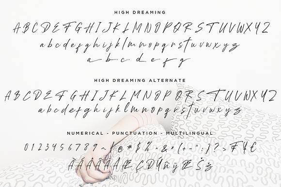 High Dreaming // Natural Handwritten in Script Fonts - product preview 7