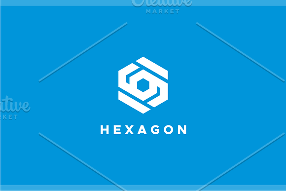 Hexagon S Logo in Logo Templates - product preview 1