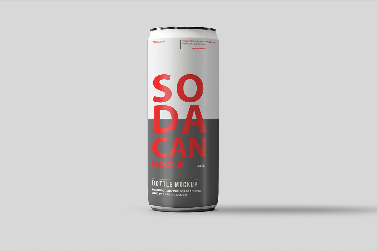 Soda Can Mockup Pack - vol2 in Mockup Templates - product preview 8