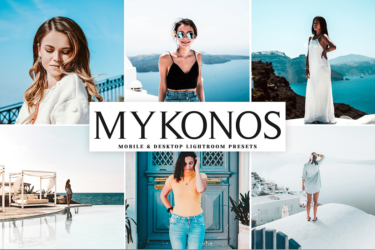 Mykonos Lightroom Presets Pack in Add-Ons - product preview 8
