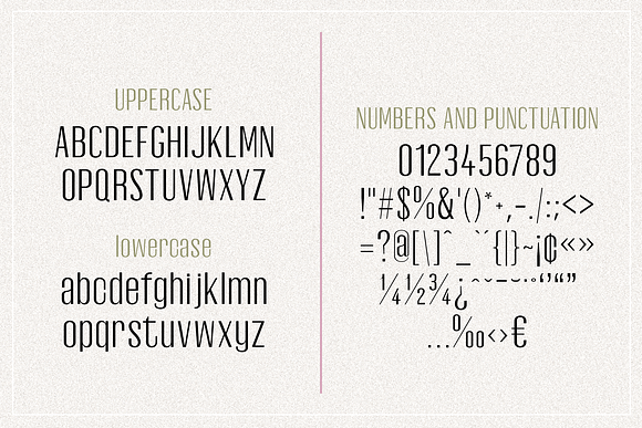 Oleander | Sans-Serif + 10 Cutouts in Sans-Serif Fonts - product preview 6