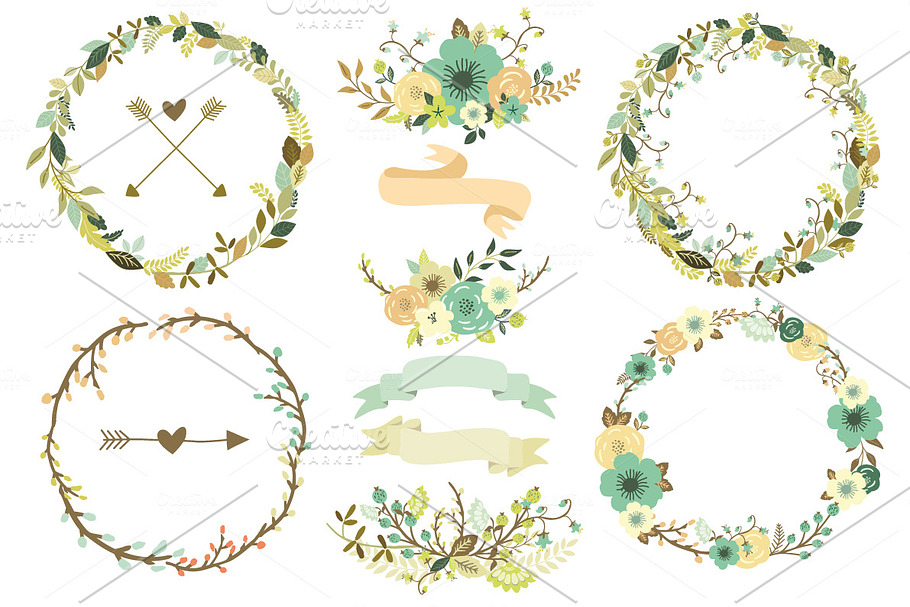 Natural Floral Wreaths