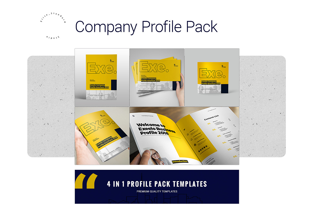 Exe Company Profile Pack in Brochure Templates - product preview 8
