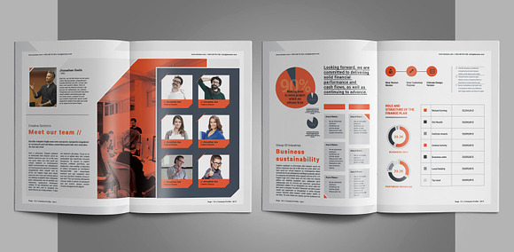 Company Profile in Brochure Templates - product preview 8