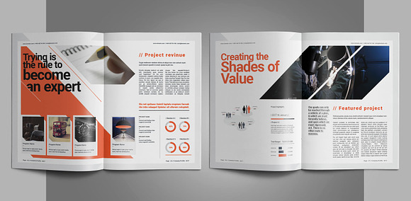 Company Profile in Brochure Templates - product preview 9