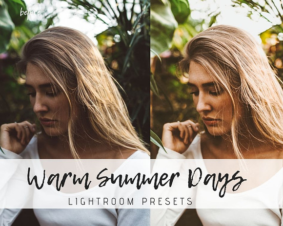 12 Lightroom Warm Summer Presets in Add-Ons - product preview 3