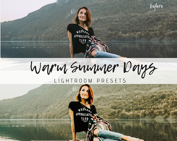 12 Lightroom Warm Summer Presets in Add-Ons - product preview 7